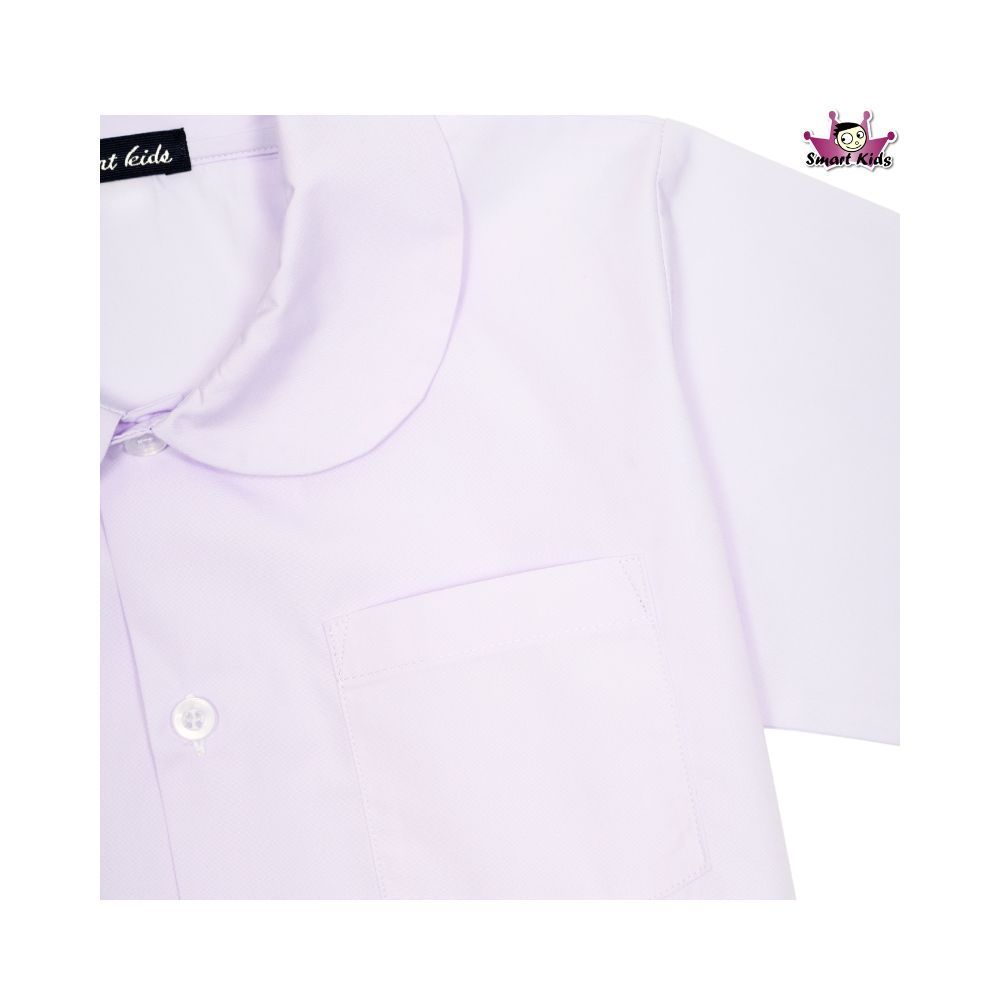 สมาร์ทคิดส์ เสื้ออนุบาลคอบัว สีขาว ไซส์ L