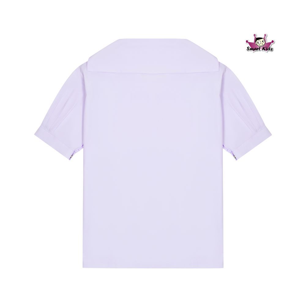 สมาร์ทคิดส์ เสื้อนักเรียน คอปกทหารเรือ สีขาว ไซส์ 38