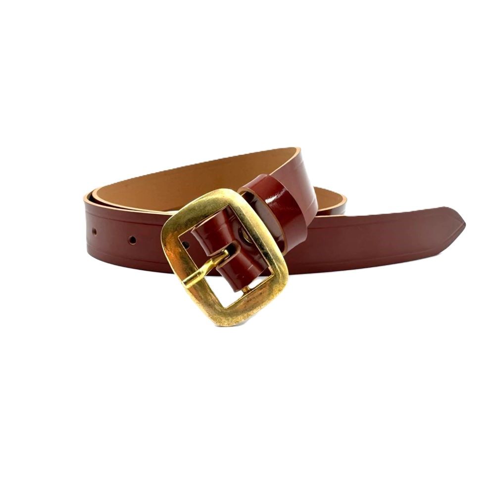 เข็มขัดสีน้ำตาลเบอร์ 4 ขนาดกลาง