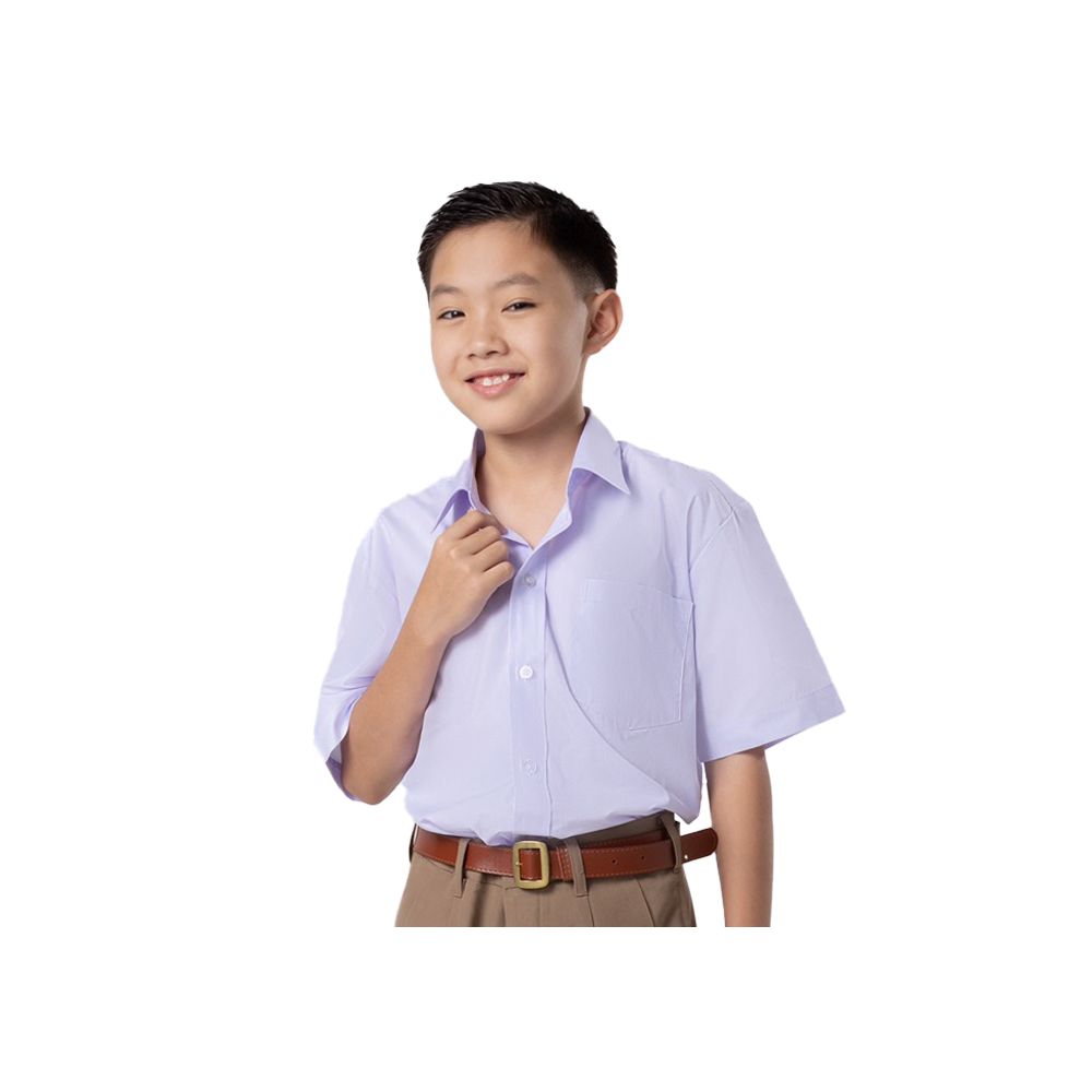 COOLKIDZ เสื้อเชิ้ตนักเรียนชาย สีขาว ไซส์ 46