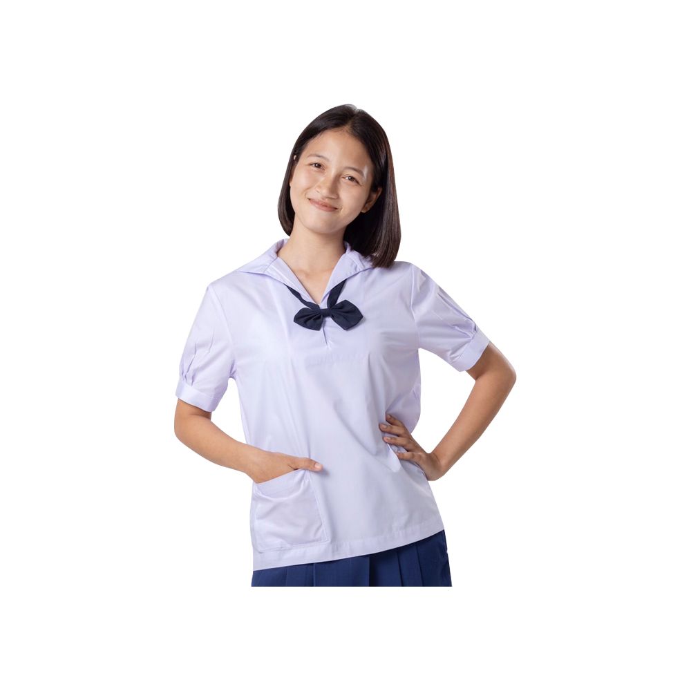 A-CONCEPT GIRLS SECONDARY TOP WHITE SIZE 46