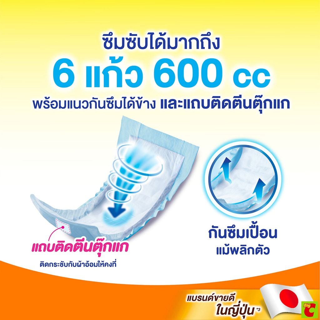 ไลฟ์รี่แผ่นเสริมซึมซับมาตรฐาน 28ชิ้น