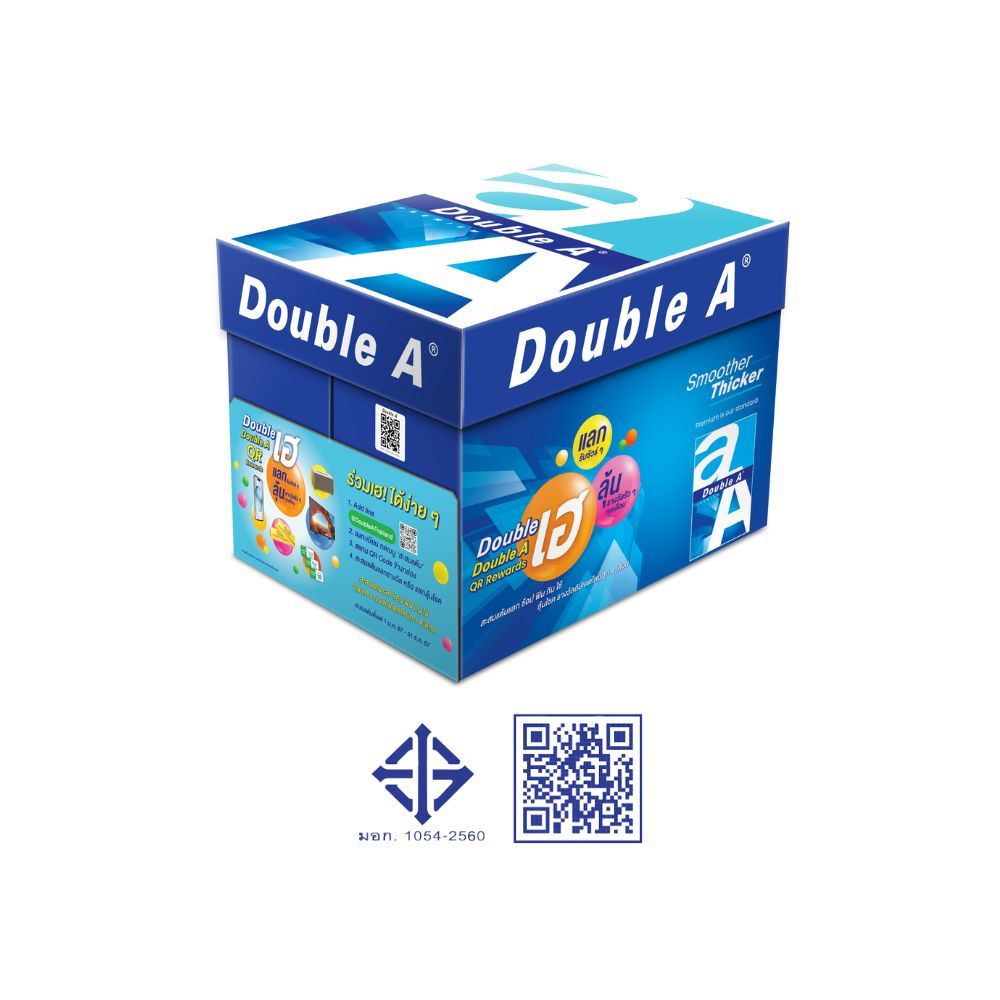 AAกระดาษถ่ายเอกสารA4 80G 500แผ่น X5