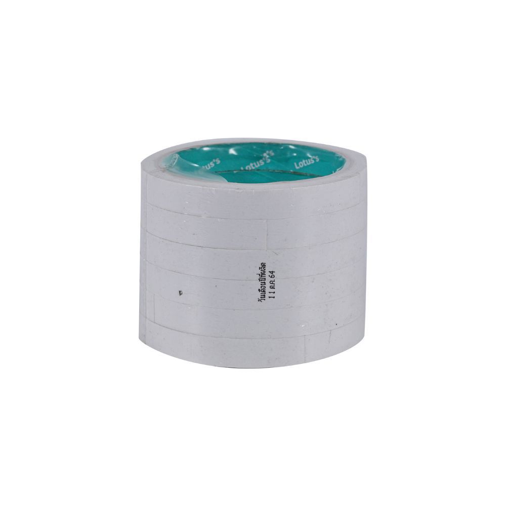 เทปกาวสองหน้าบาง 12มม.X9ม. แพ็ค 6