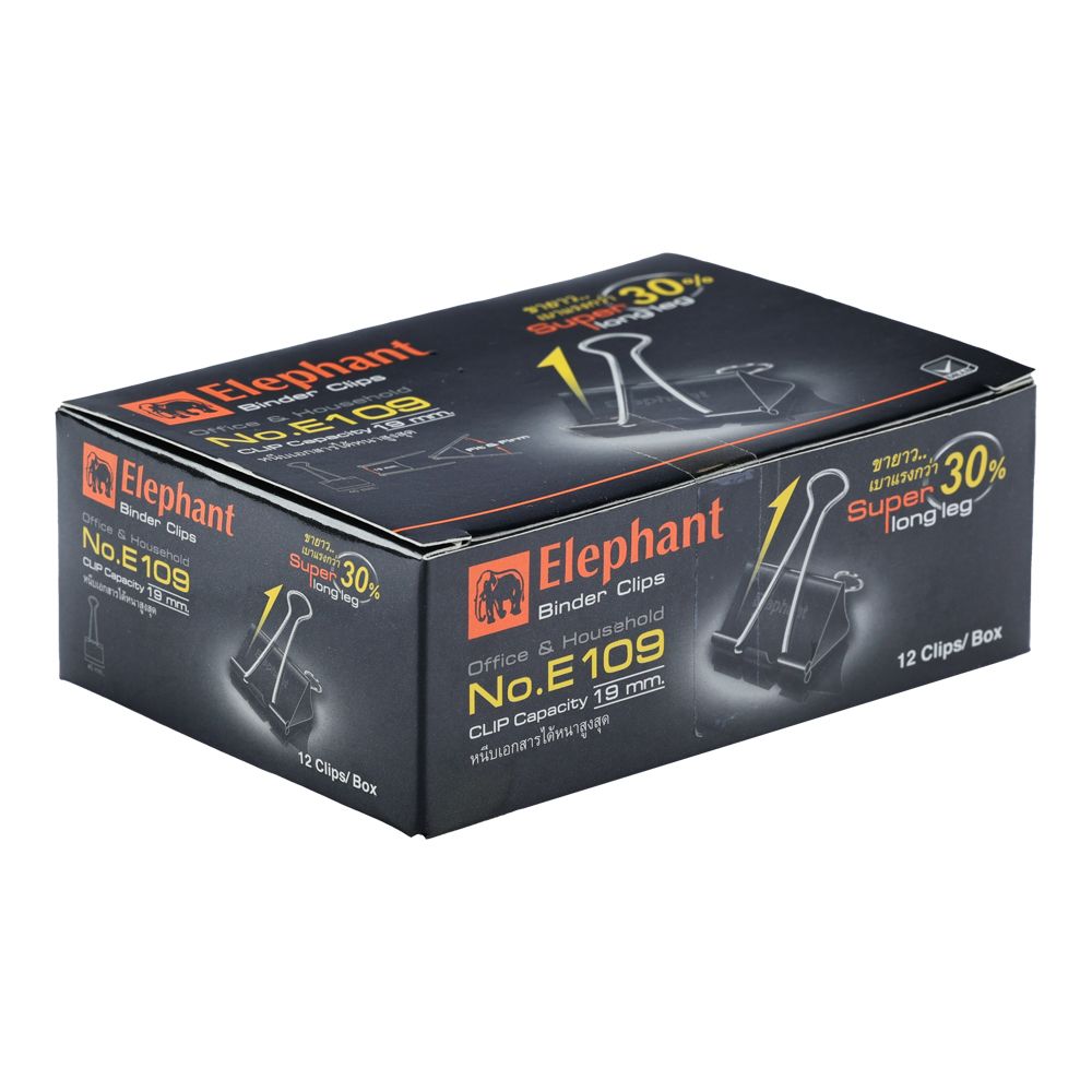 ELP BINDER CLIP 40MM (1X12) E109
