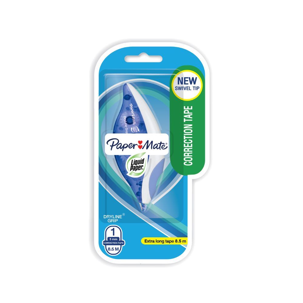 ลิคขวิดเปเปอร์ เทปลบคำผิด ดรายไลน์กริป (คละสี)