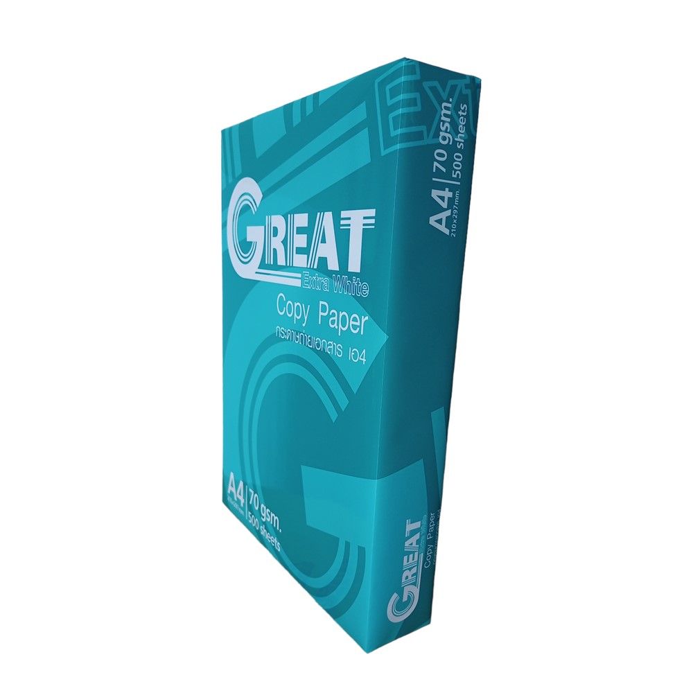 GREAT กระดาษถ่ายเอกสาร A4 70G 500SH
