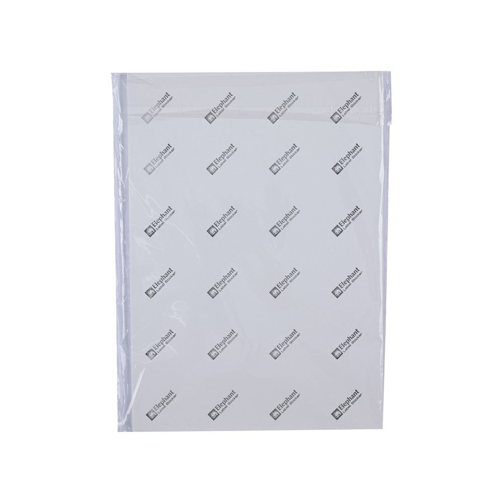 แล็บป้ายสติกเกอร์(ขาว) เอ4