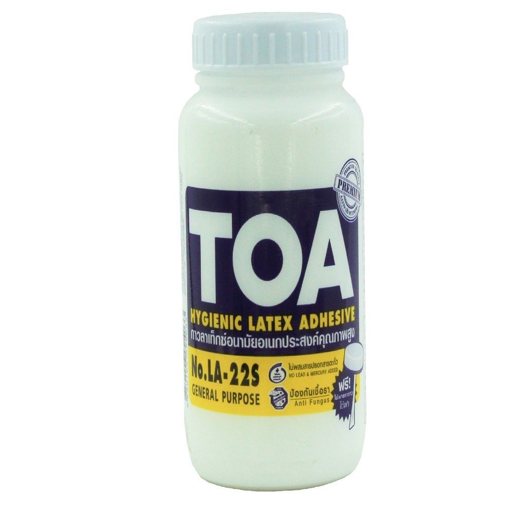 TOA ADHESIVE LATEX 8OZ TALAD