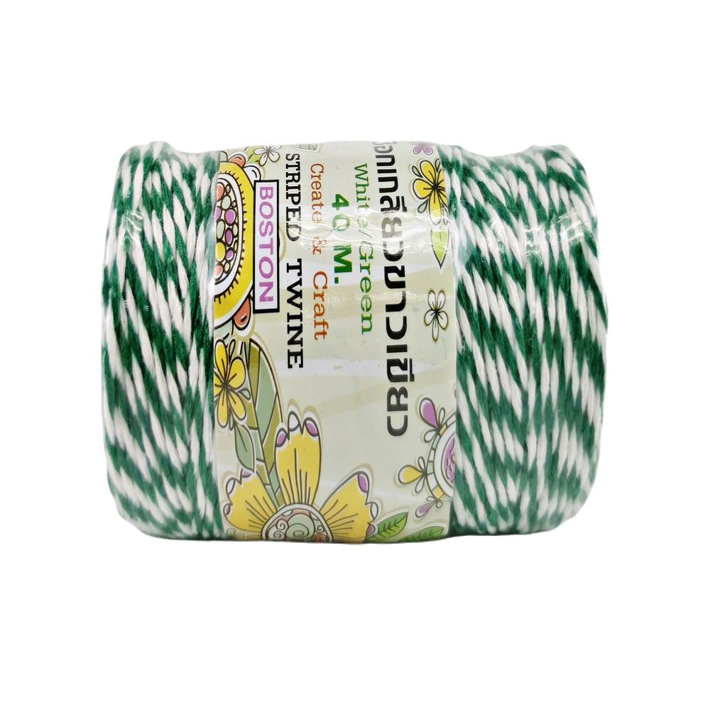 BOSTON เชือกเกลียว 40 เมตร X1 (คละแบบ)