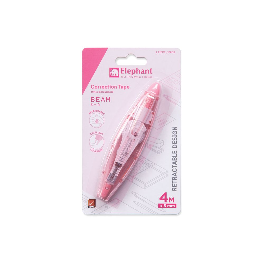 ELEPHANT CORRECTION TAPE BEAM (ASSORTED)
