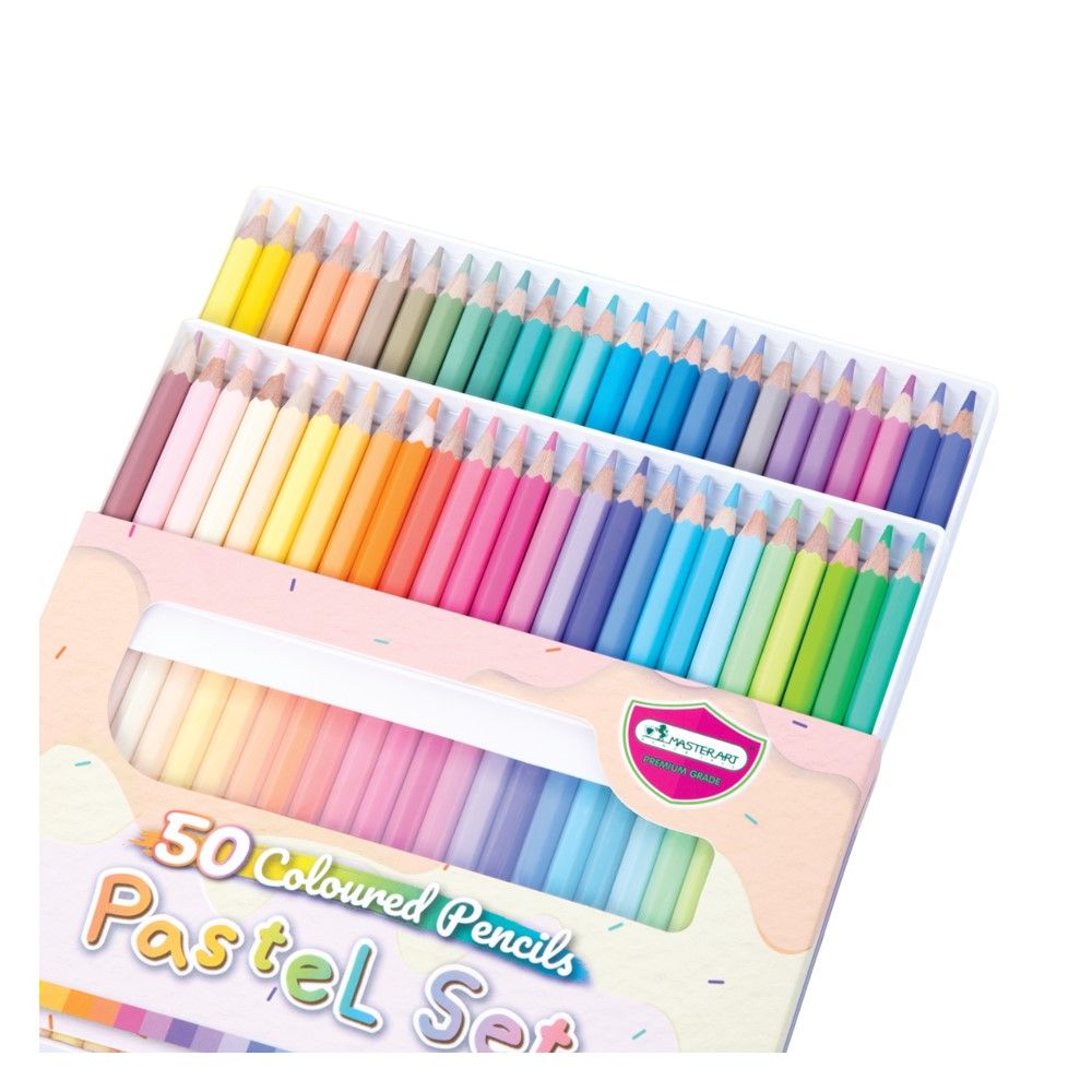 MSTA COLOURED PENCILS 50C PASTEL