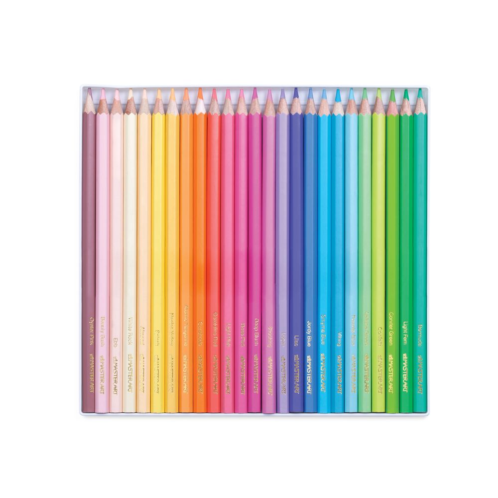 MSTA COLOURED PENCILS 50C PASTEL