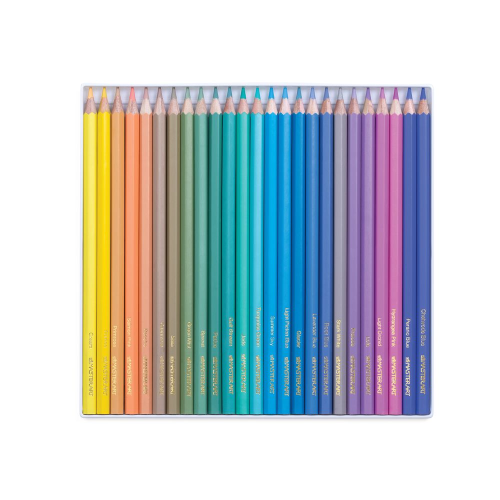 MSTA COLOURED PENCILS 50C PASTEL