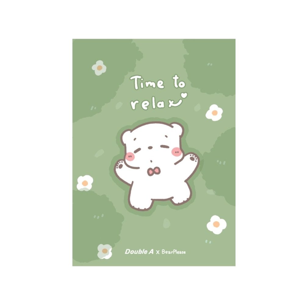 ดั๊บเบิ้ล เอ สมุดมุงหลังคาBEARPLEASE A5 80G 30แผ่น