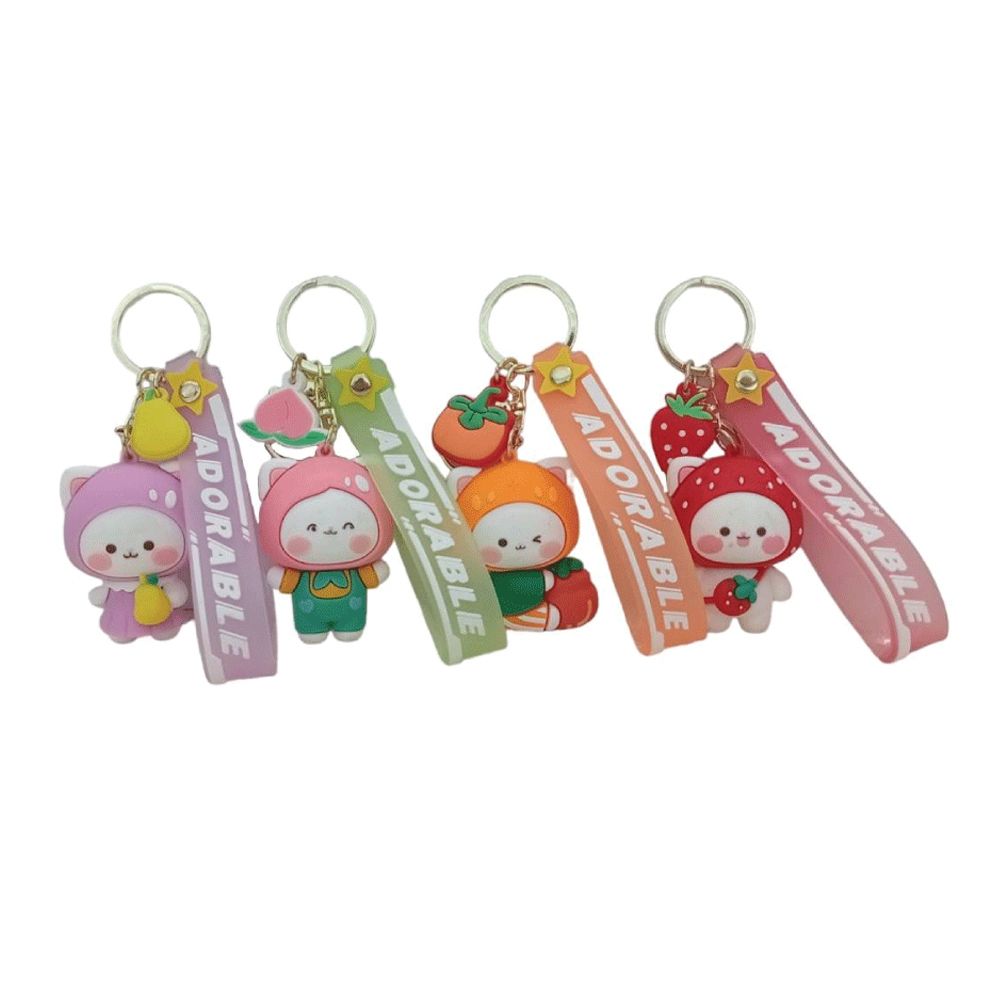 พวงกุญแจการ์ตูนแฟนซี (คละแบบ)