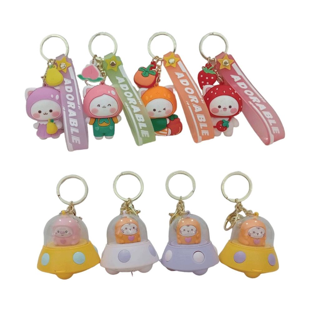 พวงกุญแจการ์ตูนแฟนซี (คละแบบ)