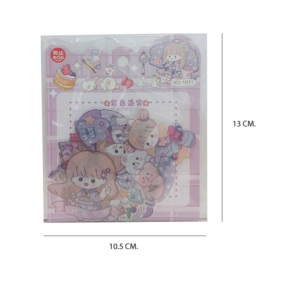 สติ๊กเกอร์ไดคัท (คละแบบ)