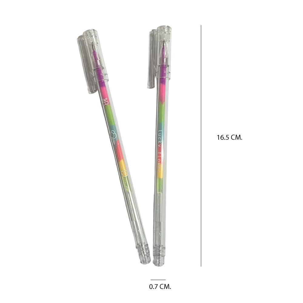 เซ็ตปากกาสีเรนโบว์