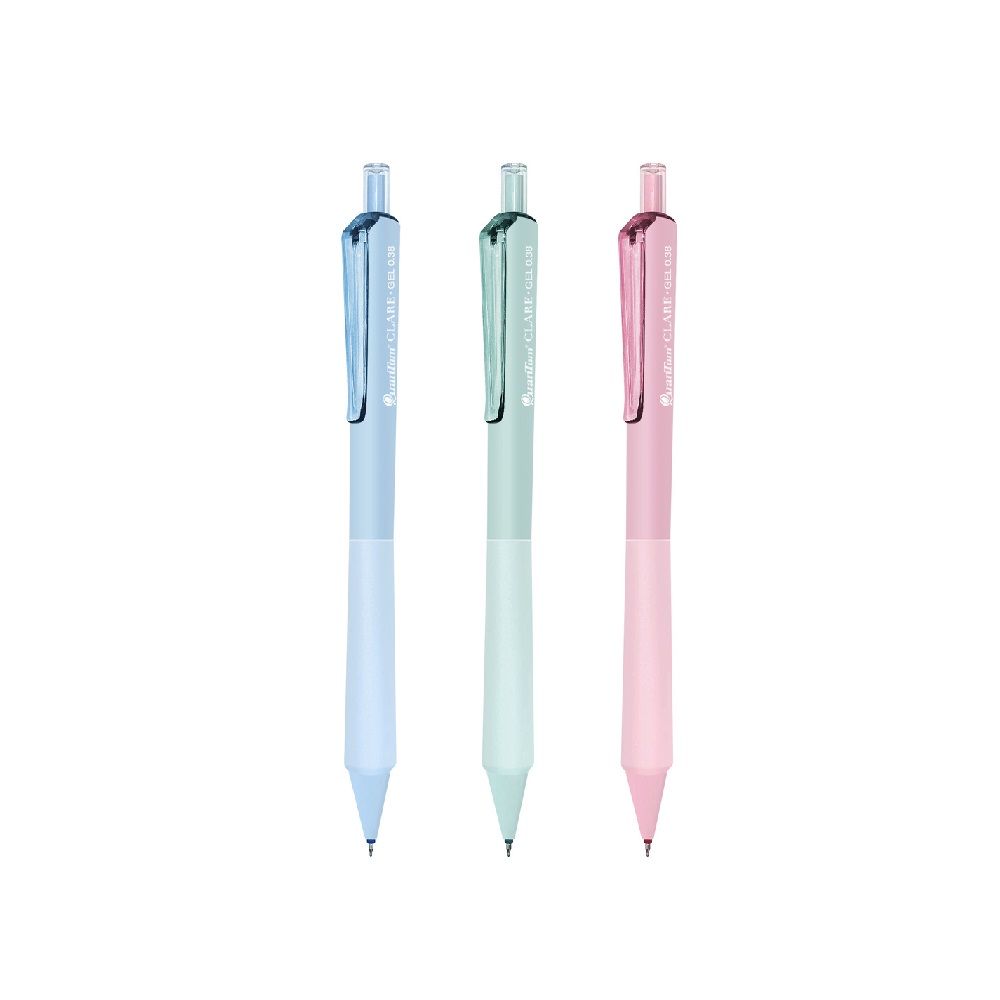 ควอนตั้ม ปากกาเจลแคลร์ 0.38มม. (คละสี)