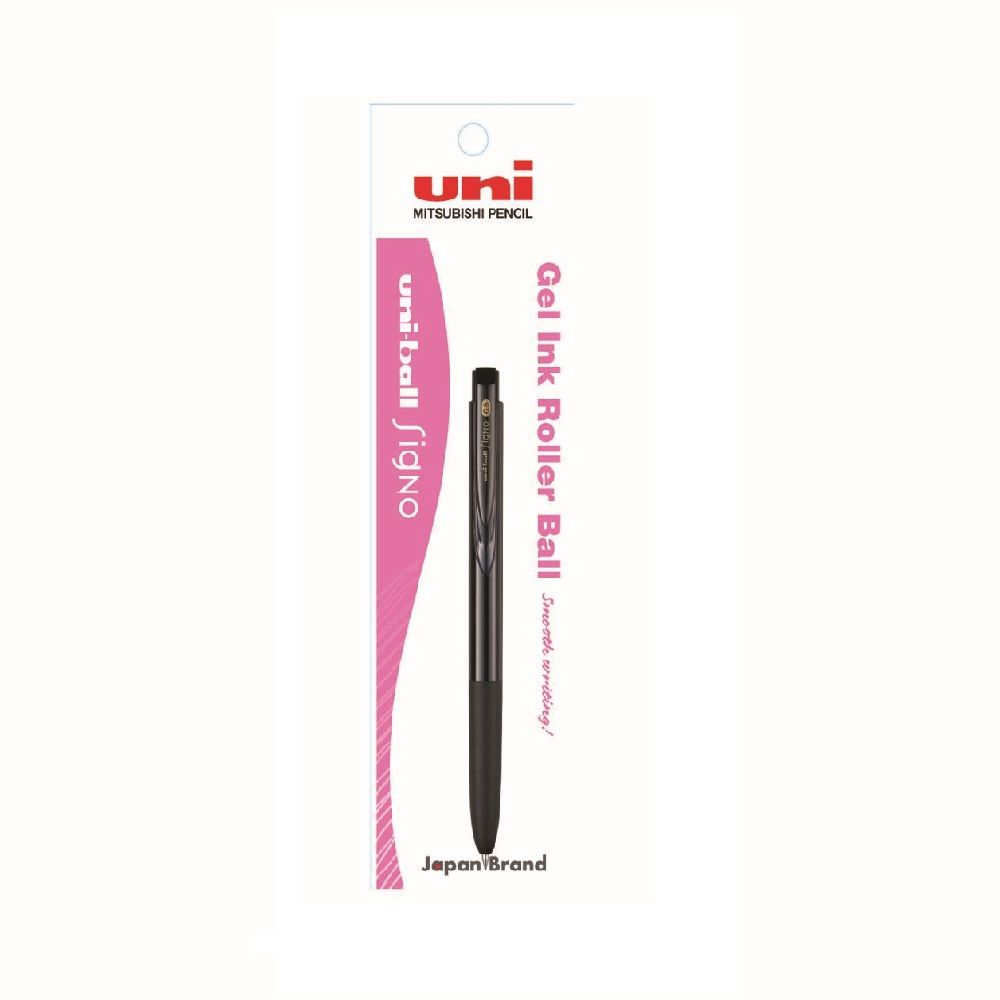UNI PEN GEL SIGNO RT1 BLACK 0.5 MM.