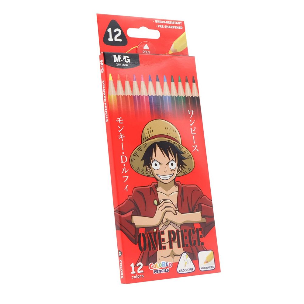 MG ดินสอสีไม้ 12 สี รุ่น QWP343D9