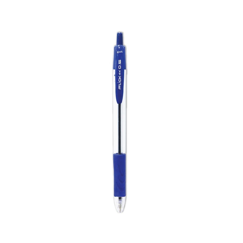 G SOFT GEL BALLPOINT PEN FLICK 0.5 MM