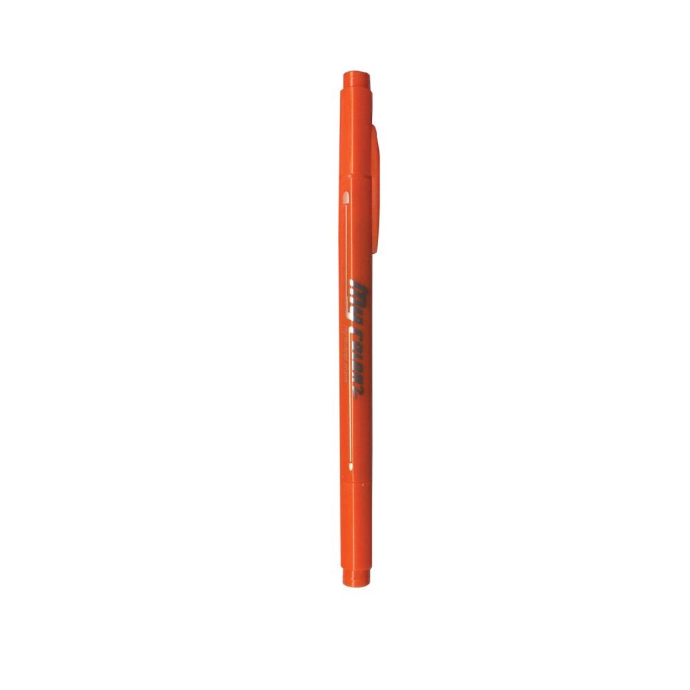DONG-A MYCOLOR PEN 2 HEADS ORANGE