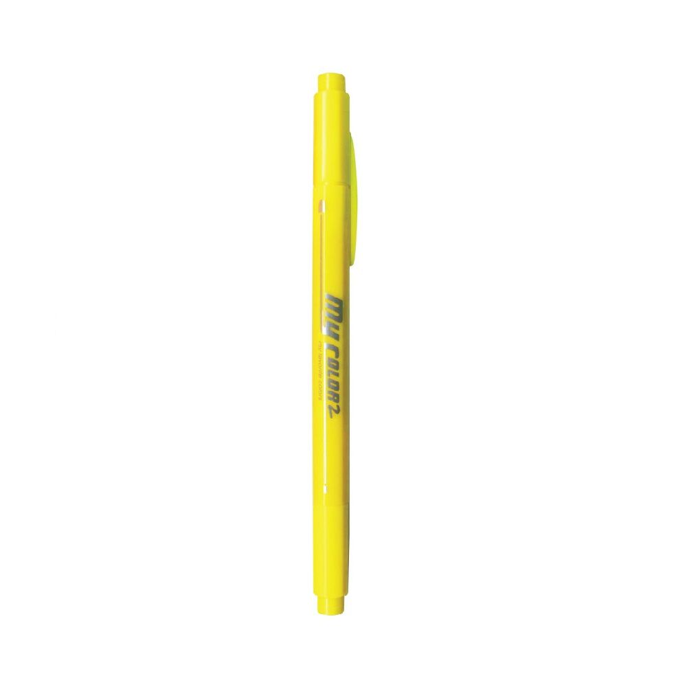DONG-A MYCOLOR PEN 2 HEADS YELLOW