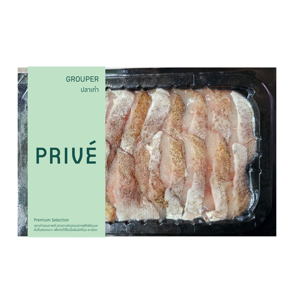PRIVE GROUPER SLICE 150 G