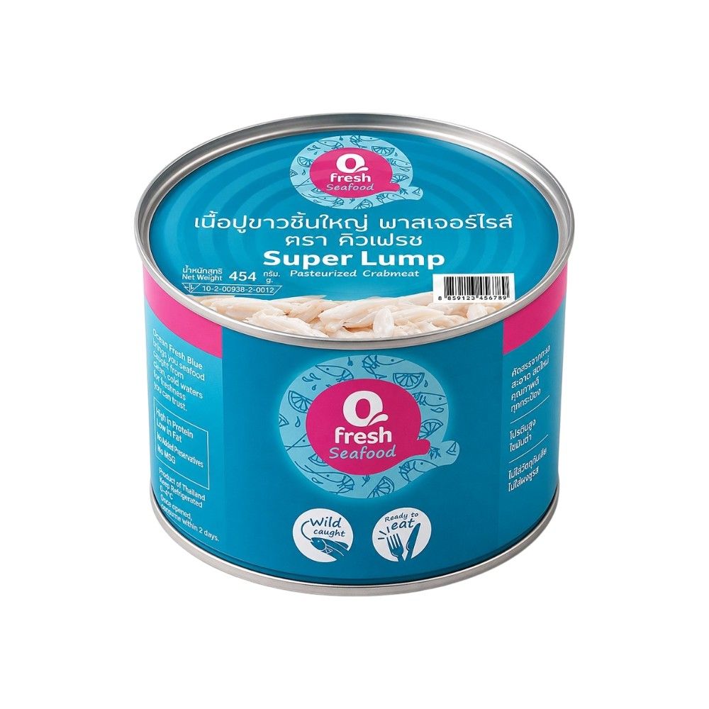Q FRESH SUPER LUMP CRABMEAT 454 G