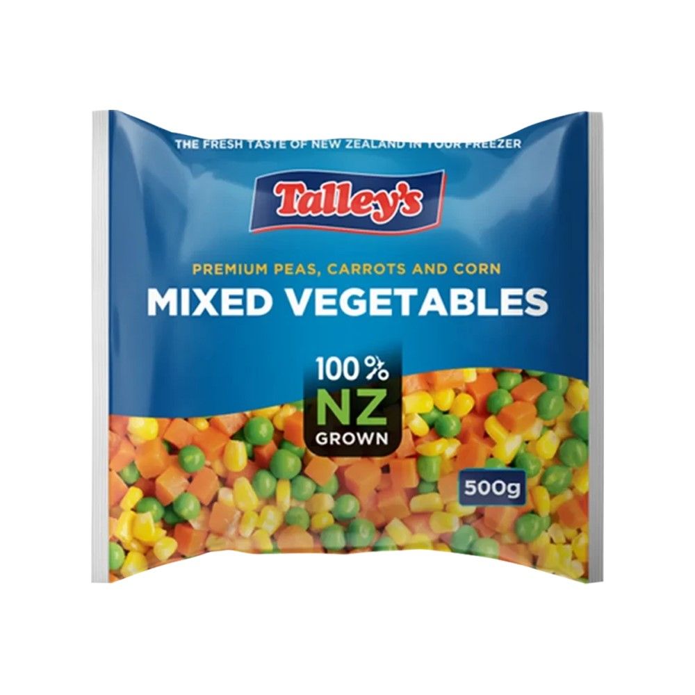 TALLEYS FROZEN MIXED VEGETABLES 500 G