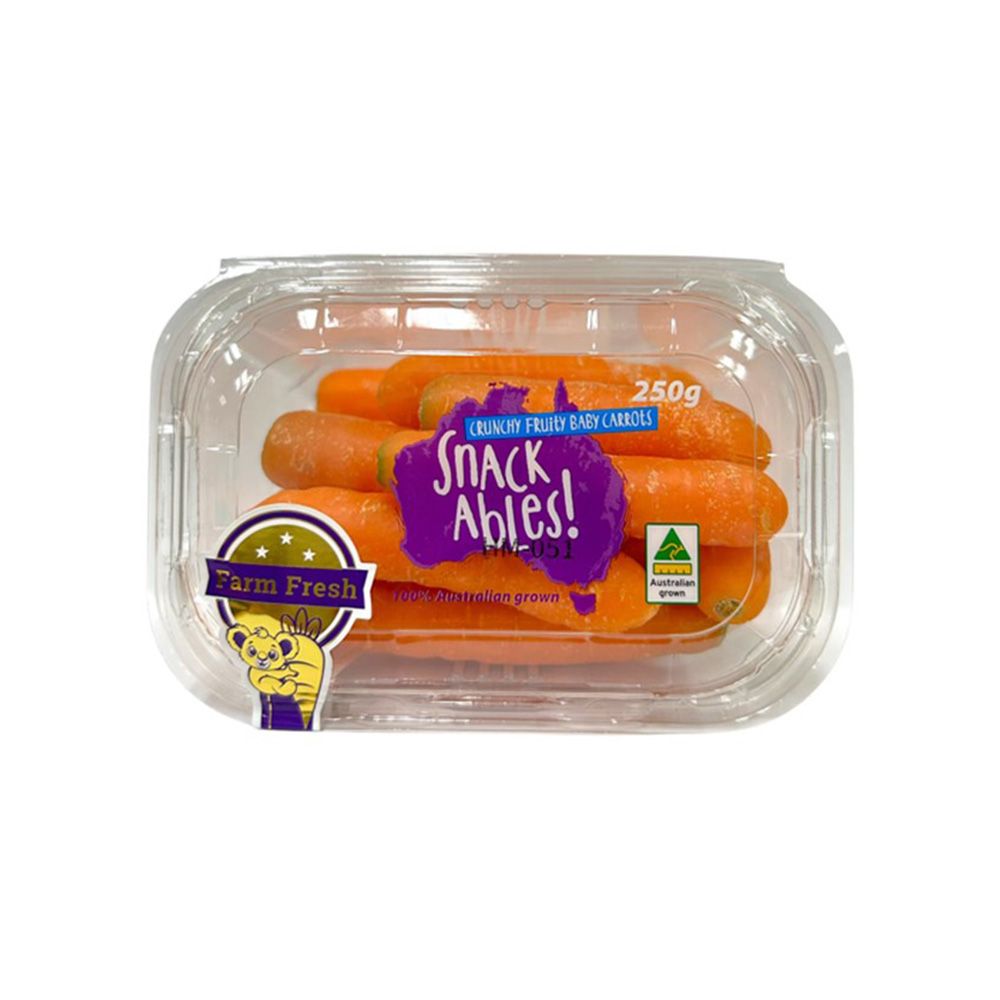 CARROT SNACKABLE AUSTRALIA 250 G PACK