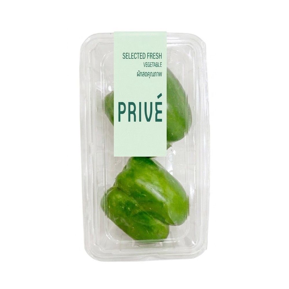 PRIVE GREEN BELL PEPPER 300 G PACK