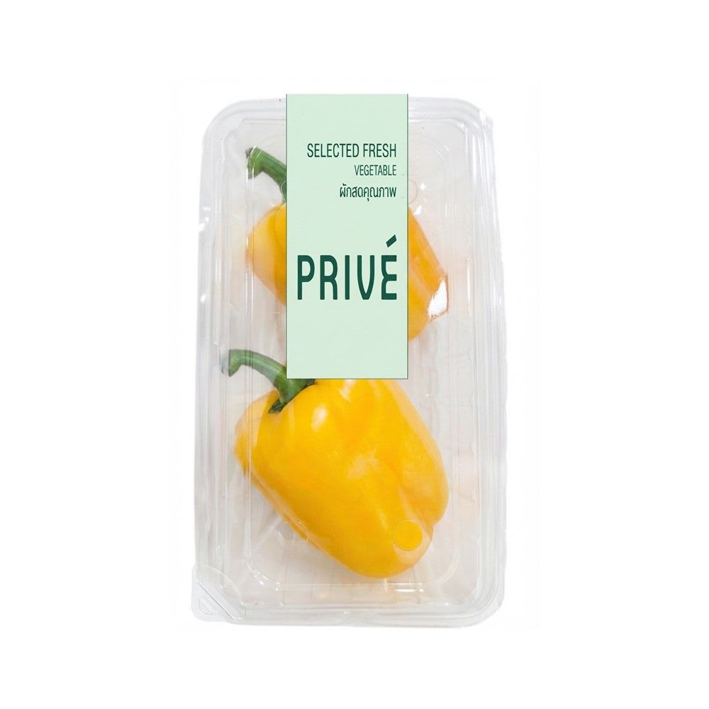 PRIVE YELLOW BELL PEPPER 300 G PACK