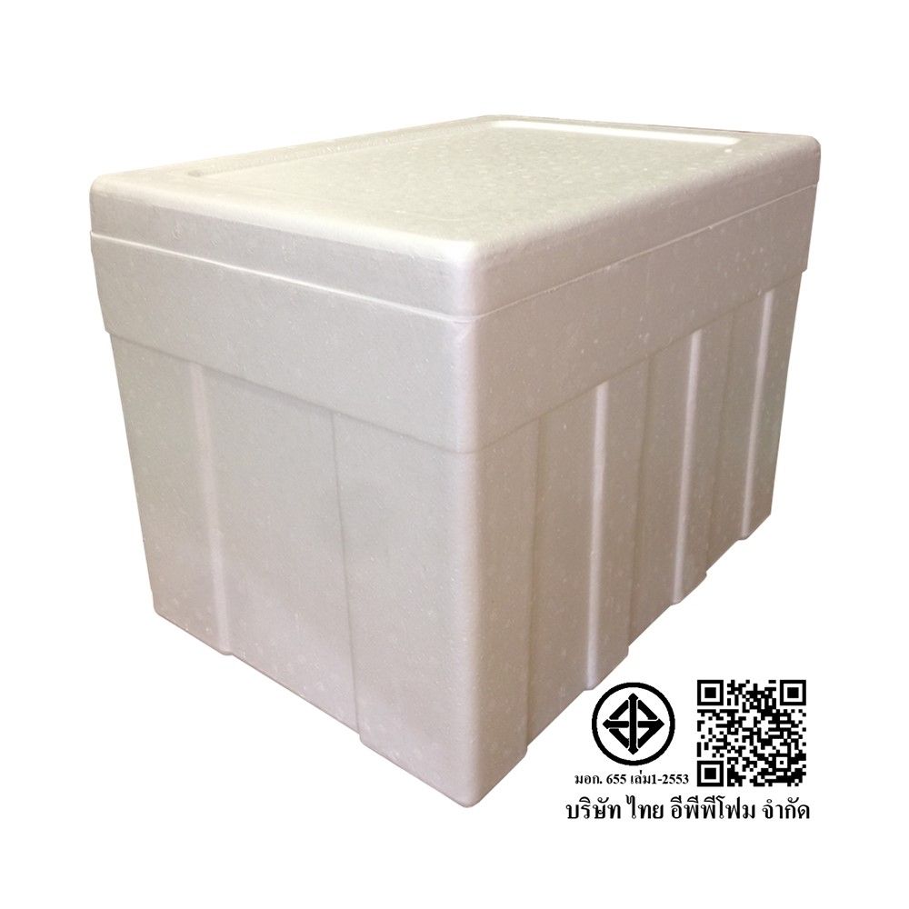 กล่องโฟมใหญ่สีขาว 20 กก.