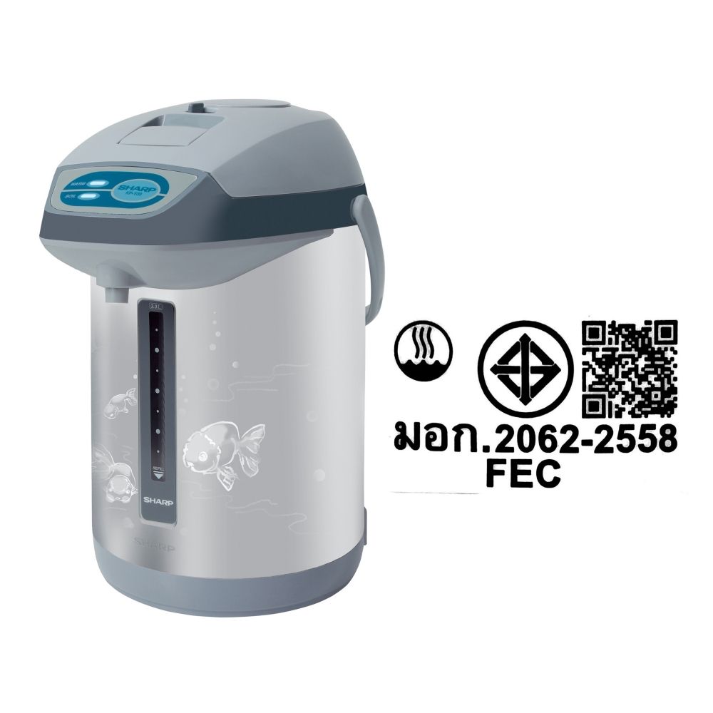 SHARP กระติกน้ำร้อน 3.3 ลิตร 700 W #KP-Y33