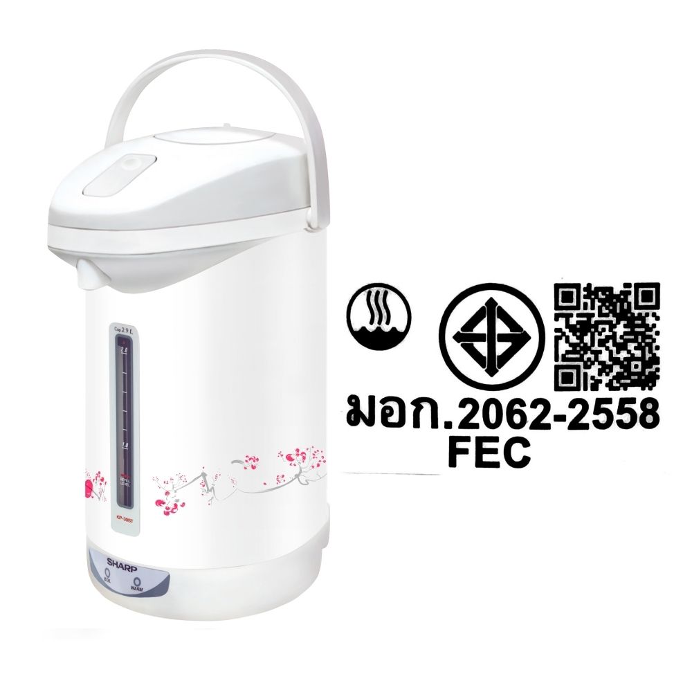 SHARP กระติกน้ำร้อน 2.9 ลิตร #KP-30ST (คละแบบ)