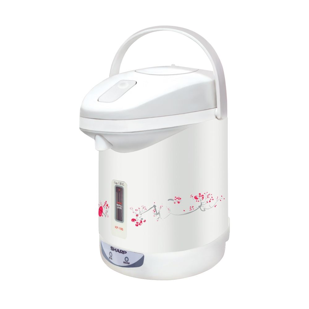 SHARP กระติกไฟฟ้า 1.8 ลิตร #KP-19S (คละแบบ)