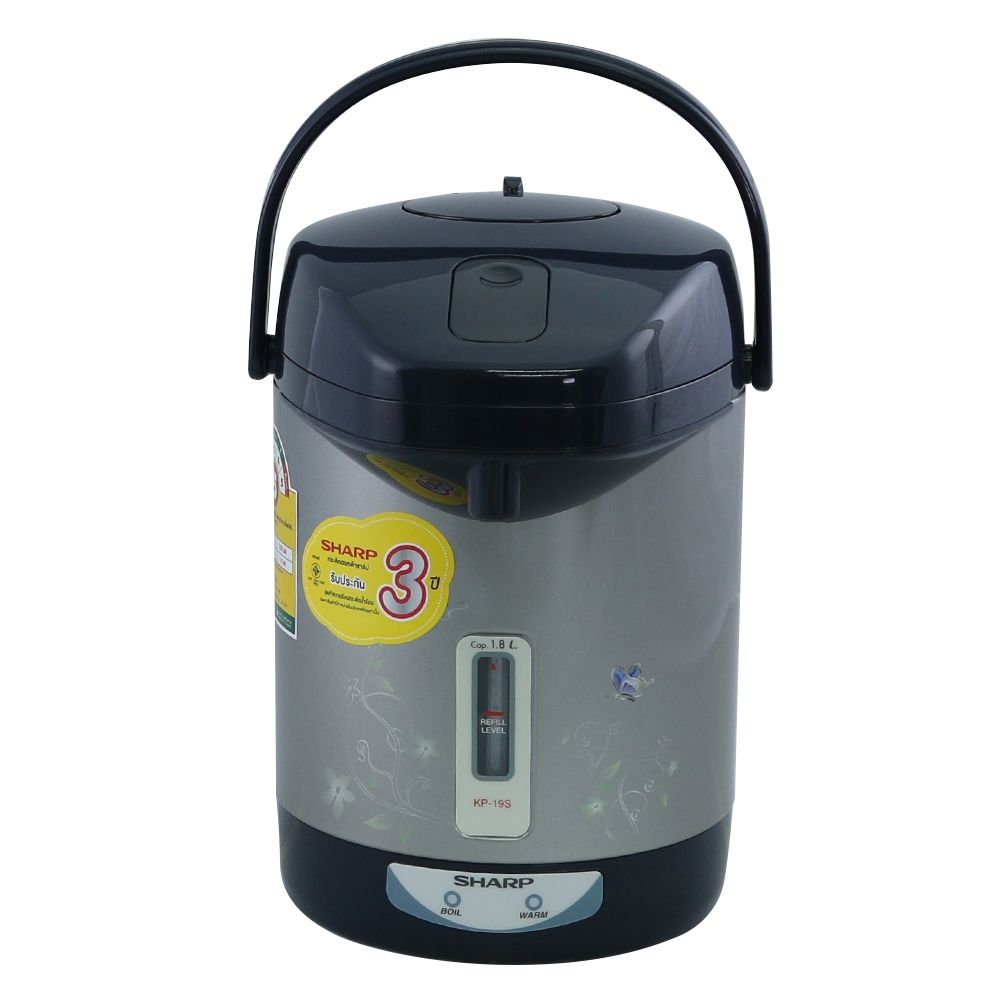 SHARP กระติกไฟฟ้า 1.8 ลิตร #KP-19S (คละแบบ)