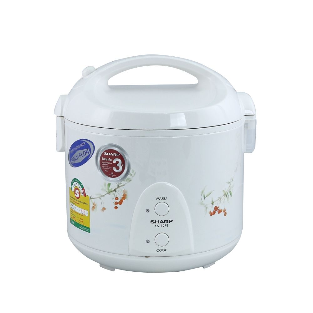 SHARP หม้อหุงข้าวอุ่นทิพย์ 1.8ล. #KS-19ET
