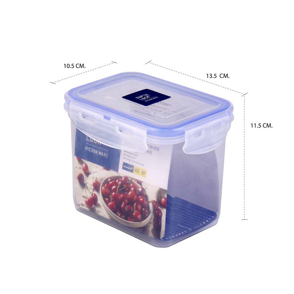 SUPER LOCK PLASTIC FOOD BOX CLASIC900ML.