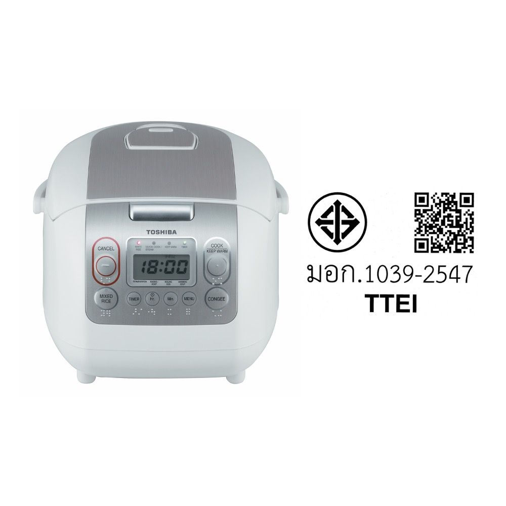 TOSHIBA#RC-18NMF หม้อหุงข้าวคอมฯ 1.8 ลิต