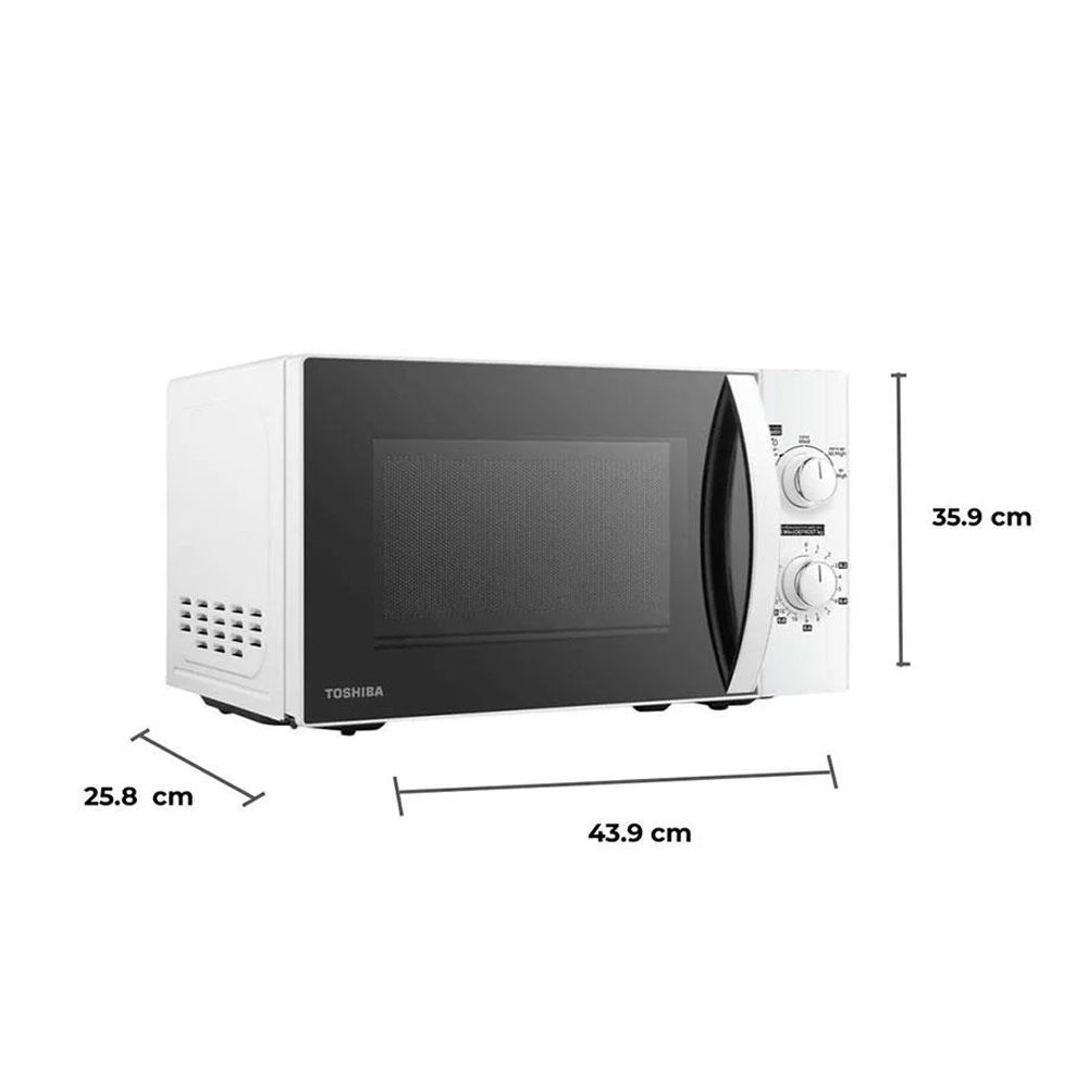 TOSHIBA#MWP-MM20P(WH) ไมโครเวฟ 20 ลิตร