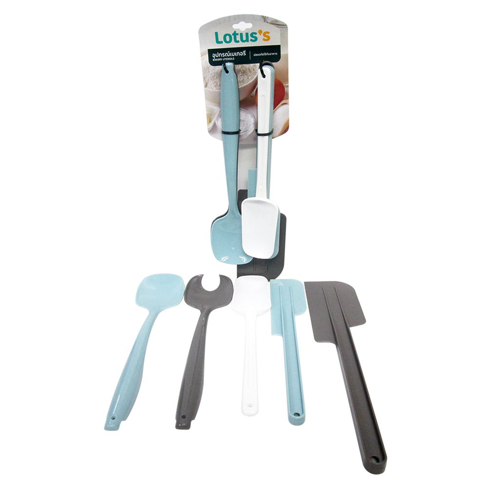โลตัส ชุดไม้พายช้อนผสมอาหาร5ชิ้น