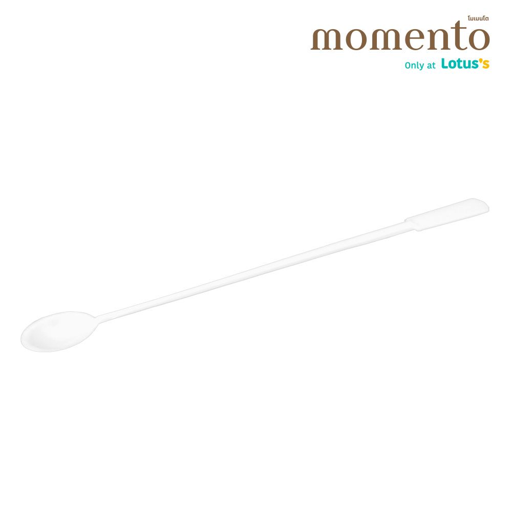 โมเมนโต ช้อนกาแฟ(สีขาว)50ชิ้น