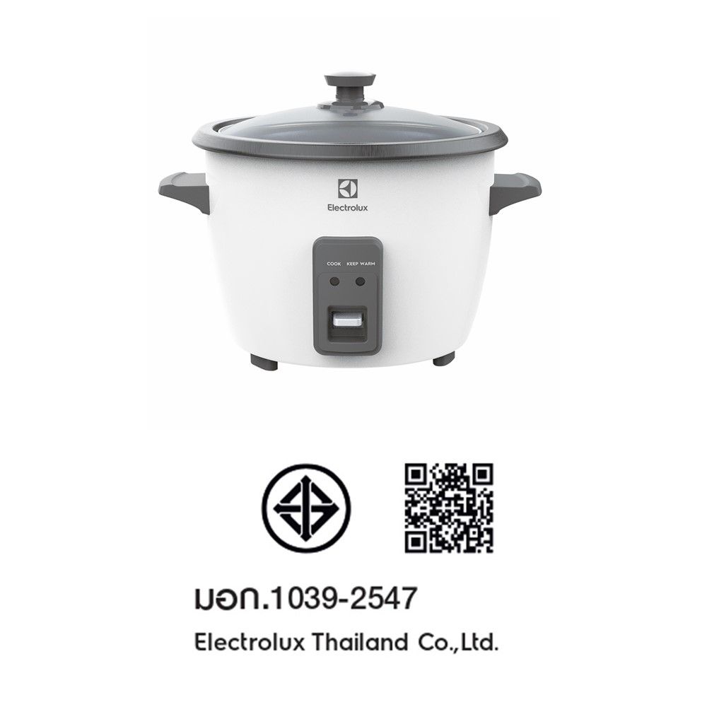 ELECTROLUX หม้อหุงข้าว 1.8ลิตร E2RC1