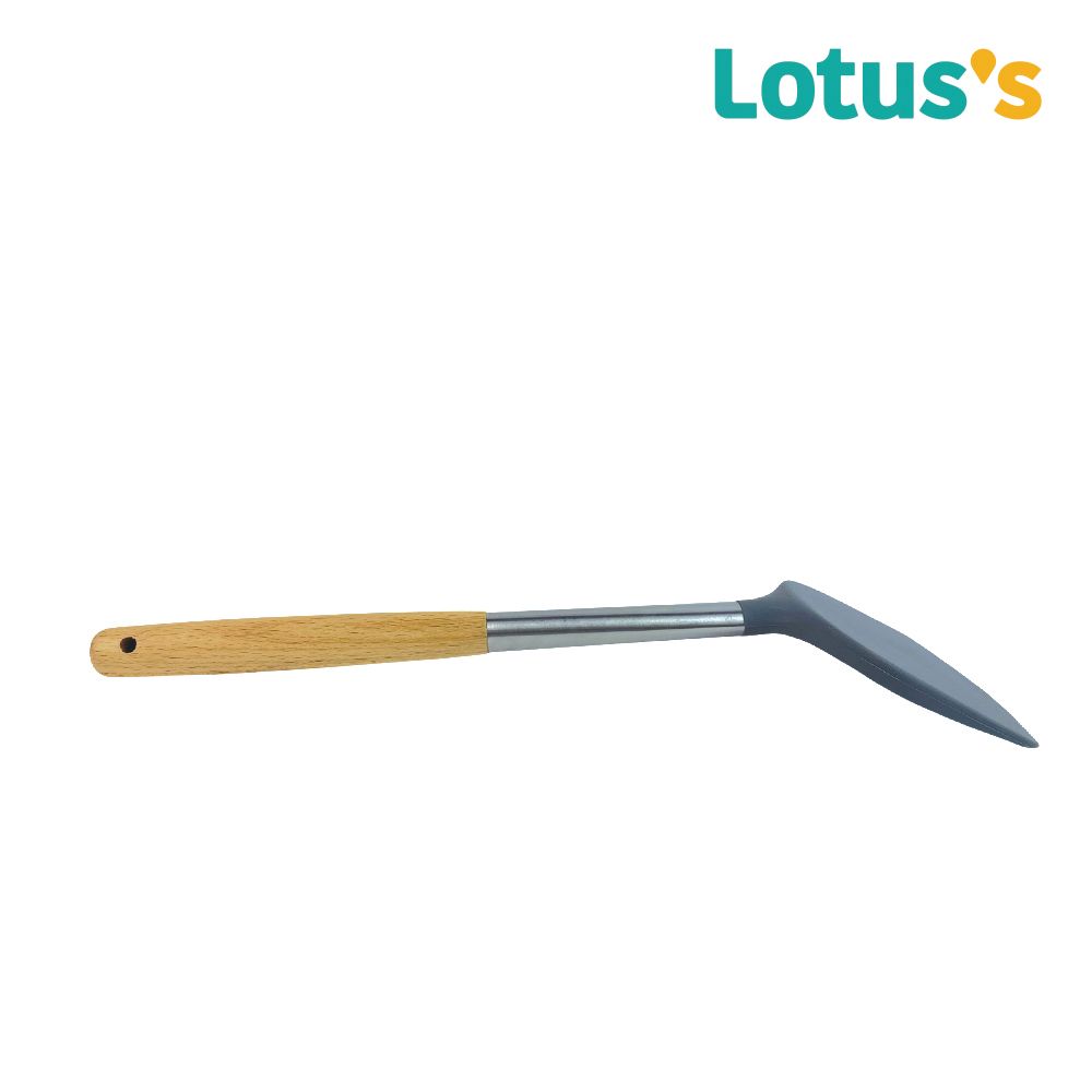 LOTUSS ตะหลิวซิลิโคนด้ามไม้