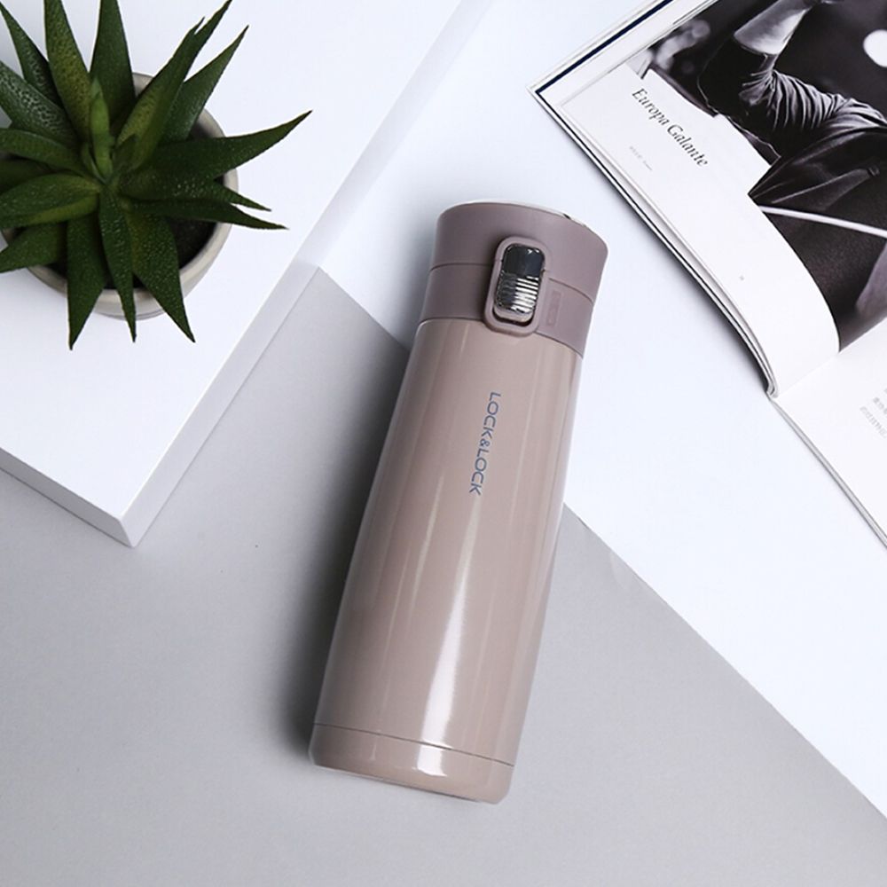 LNLกระบอกน้ำเก็บอุณหภูมิเทา450ML #3231