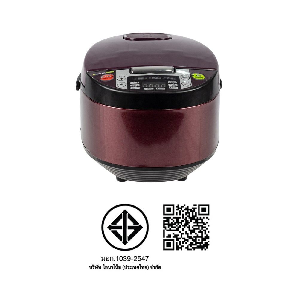 สมาร์ทโฮม หม้อหุงข้าวคอม 1.8 ลิตร รุ่น RCD903